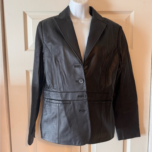 Alfani leather blazer - Picture 5 of 10